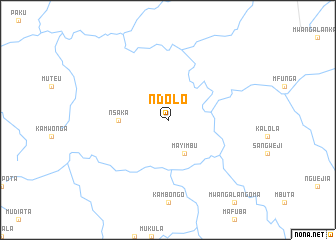 map of Ndolo