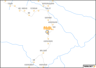 map of Ndol
