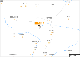 map of Ndoma