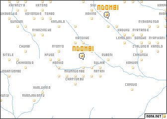 map of Ndombi