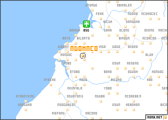 map of Ndomnco