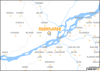 map of Ndomnjinge