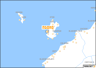 map of Ndomo