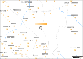 map of Ndondo