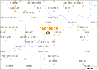 map of N”dong Dor