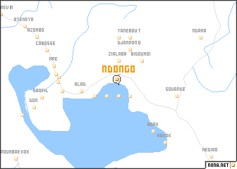 map of Ndongo