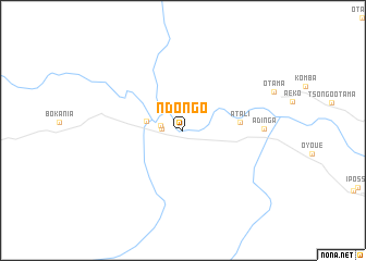 map of Ndongo