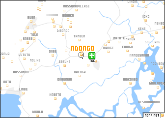 map of Ndongo