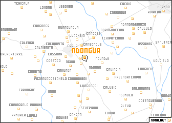 map of Ndôngua