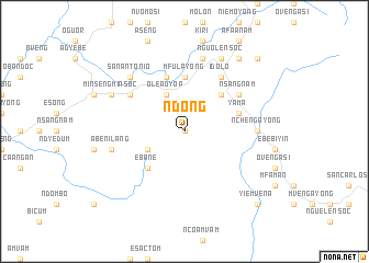 map of Ndong