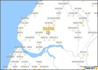 map of Ndong