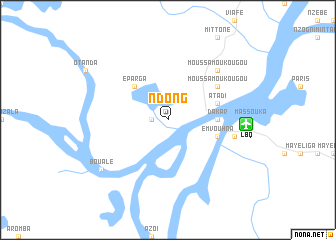map of Ndong
