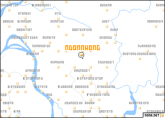 map of Ndon Nwong