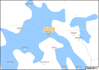 map of Ndono