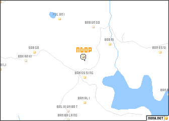 map of Ndop