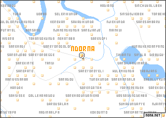 map of NʼDorna