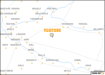 map of Ndorobé