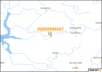 map of Ndoro Market