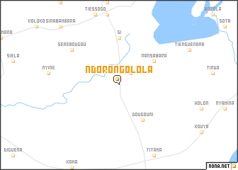 map of Ndorongolola