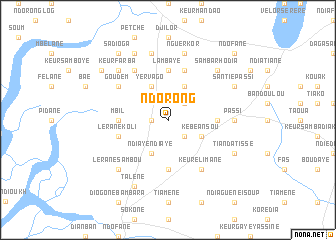 map of Ndorong