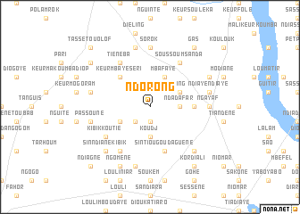 map of Ndorong