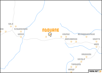 map of Ndouane