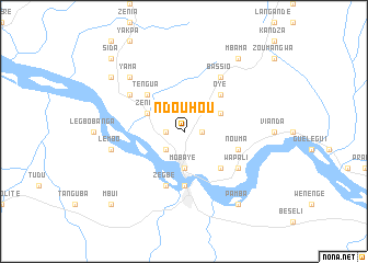map of Ndouhou