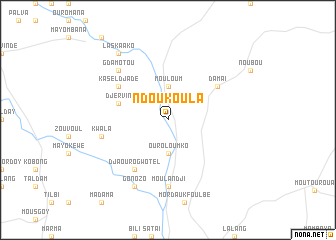 map of Ndoukoula