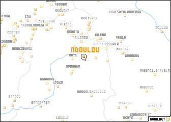 map of Ndoulou