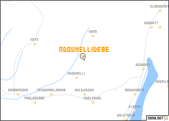 map of Ndoumelli Débé