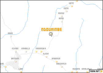 map of Ndouminbé