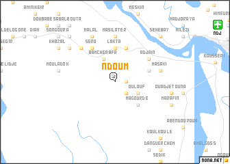 map of Ndoum