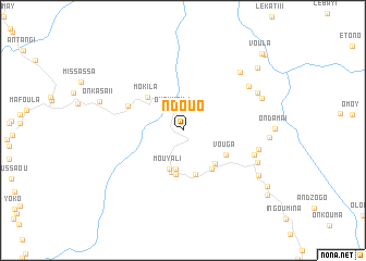 map of Ndouo