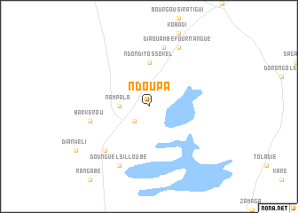 map of Ndoupa