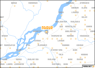 map of Ndoup