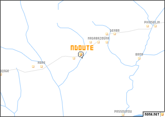 map of Ndouté