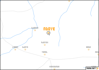 map of Ndoye