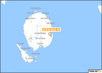 map of Ndraimba