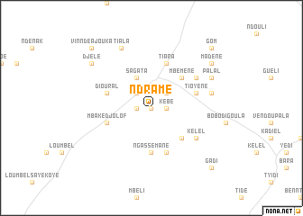 map of Ndramé