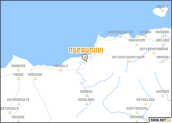 map of Ndrauniivi
