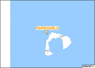 map of Ndravuwalu