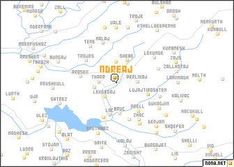 map of Ndreaj