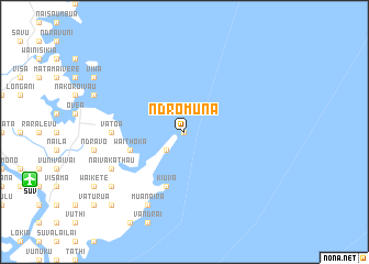 map of Ndromuna