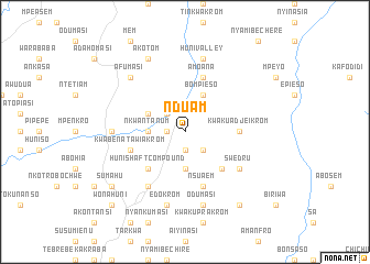 map of Nduam