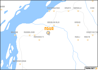 map of Ndua