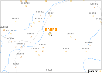 map of Nduba