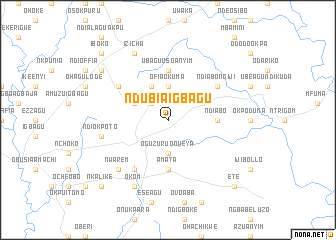 map of Ndubia Igbagu