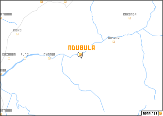 map of Ndubula