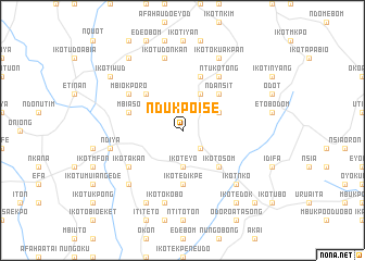 map of Ndukpo Ise