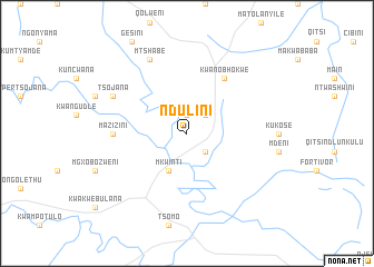 map of Ndulini